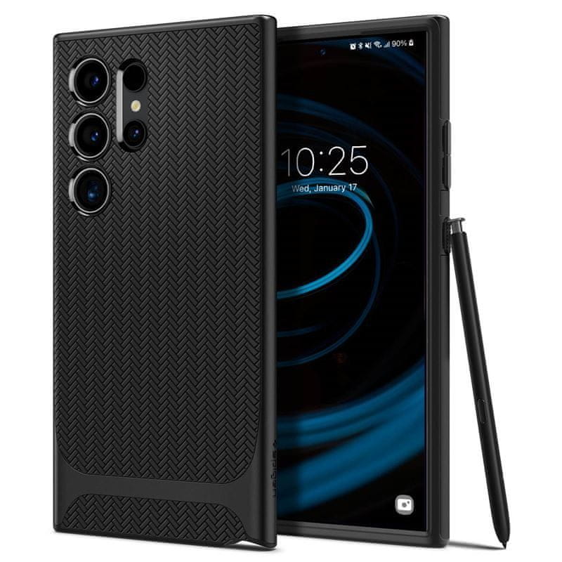 Levně Spigen Neo Hybrid, black - Samsung Galaxy S24 Ultra (ACS07304)