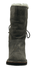 Lumberjack středně vysoké dámské boty na nízké platformě s kožíškem, 37