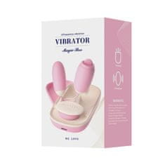 Vibrabate Vibrační vajíčko s masážním přístrojem na lízání klitorisu