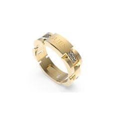 Guess Módní pozlacený prsten Frontiers JUMR01344JWYG (Obvod 64 mm)