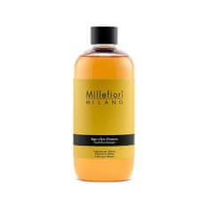 Millefiori Milano Náhradní náplň do aroma difuzéru Natural Dřevo a pomerančové květy 500 ml