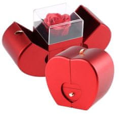 Lovilion Náhrdelník HEARTS s propletenými srdíčky a dárkovou krabičkou zdarma, Dárek k Valentýnu, Valentýn 2024, Dárek na Valentýna | HEARTS_APPLEROSE