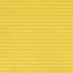 Vidaxl Balkonová zástěna žlutá 90 x 300 cm HDPE
