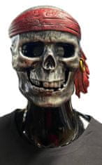 LEVNOSHOP Pirátská Halloween maska
