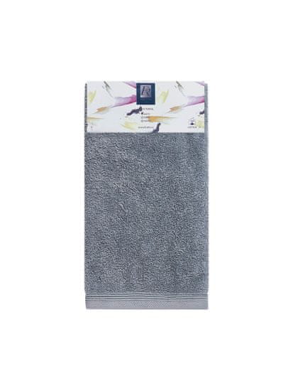 Frutto Rosso Froté ručník - tmavě šedá - 40 x 70 cm - 100% bavlna (500 g/m2)