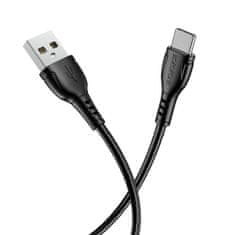 MobilPouzdra.cz Data kabel BOROFONE BX51 , USB na USB-C, 3A, 1m, černý