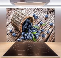 Wallmuralia Panel do kuchyně Borůvky v koši 100x70 cm