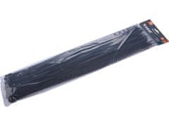 Extol Premium Pásky stahovací na kabely černé, 500x4,8mm, 100ks, nylon PA66
