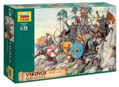Zvezda figurky Vikings, Wargames (AoB) figurky 8046, 1/72