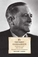 Carl Schmitt: Glossarium - Záznamy z let 1947 až 1958