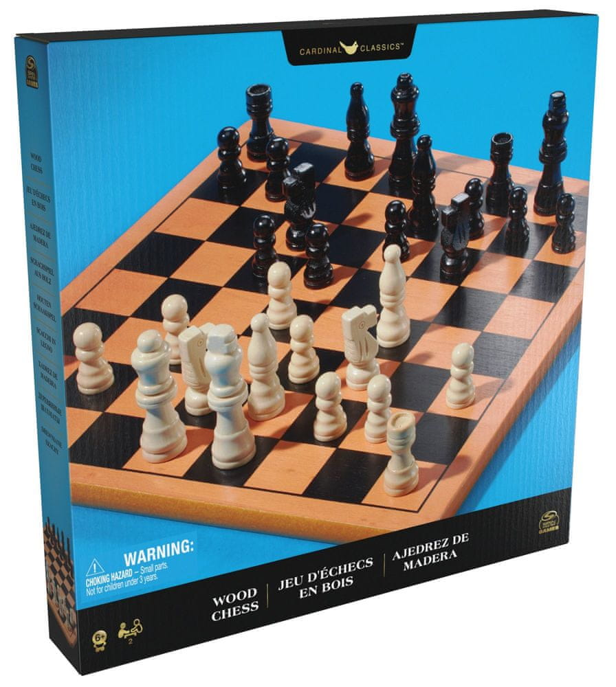 Levně Spin Master Dřevěné šachy