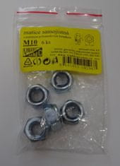 MDTools Matice 6hranné samojisticí DIN 985, pozinkované, různé rozměry fr: Matice 6hranné samojisticí DIN 985, rozměr M12x1,75 mm, výška 12 mm, balení 6 kusů