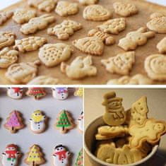 Netscroll Jedinečné modely pro přípravu těch nejlepších sušenek, HolidayBiscuits