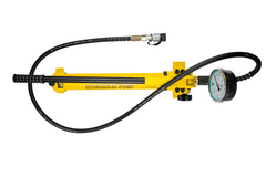 Genborx Ruční hydraulická pumpa dvourychlostní, tlak 20 bar, s tlakoměrem - HHB-700B