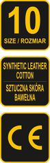 Vorel Rukavice pracovní bavlna/syntetická kůže vel. 10