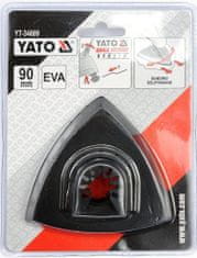 YATO Brusný nástavec pro multifunkci EVA, 90mm (dřevo, plast, kov)