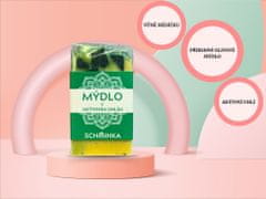 SCHMINKA Přírodní olivové mýdlo pro hloubkové čištění s aktivním uhlím ZELENÉ
