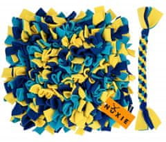 Nuxie XT2374 Čmuchací kobereček XL 35 cm s hračkou modro-žlutý