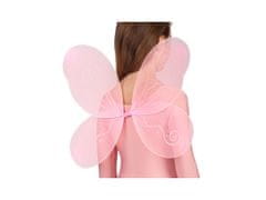 Motýlí křídla růžová 60x45 cm
