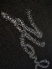 Karl Lagerfeld Dámská šála Logo Graphic Scarf černá