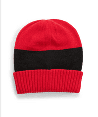 Karl Lagerfeld Dámská zimní čepice RUGBY červená univerzální