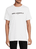 Karl Lagerfeld Pánské tričko CLASSIC LOGO TEE bílé M