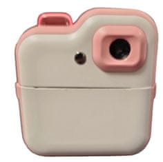 Leventi Instantní fotoaparát mini tiskárna s fotoaparátem - print camera -růžový