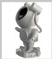 Leventi Hvězdný projektor Astronaut s Bluetooth, s reproduktorem a s dálkovým ovládáním