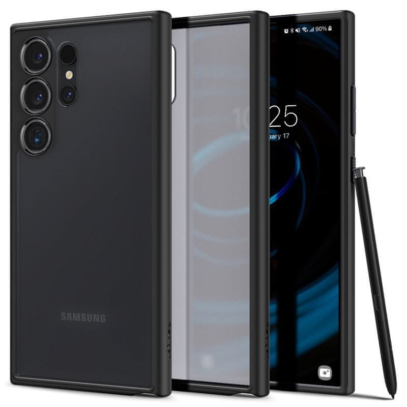 Levně Spigen Ultra Hybrid, frost black - Samsung Galaxy S24 Ultra (ACS07296)