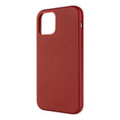 FIXED kožený zadní kryt MagLeather Apple iPhone 12/12 Pro, červený (FIXLM-558-RD)