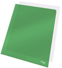 Esselte Desky "L", zelená, A4, 150 mikronů 55436
