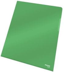 Esselte Desky "L", zelená, A4, 150 mikronů 55436
