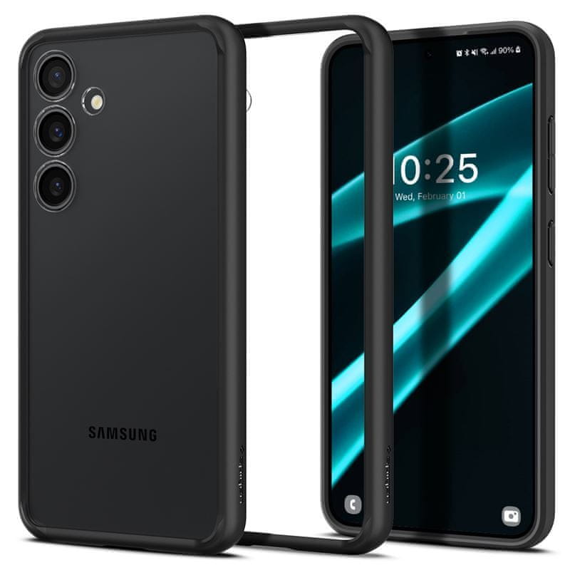 Levně Spigen Ultra Hybrid, matte black - Samsung Galaxy S24+ (ACS07330)