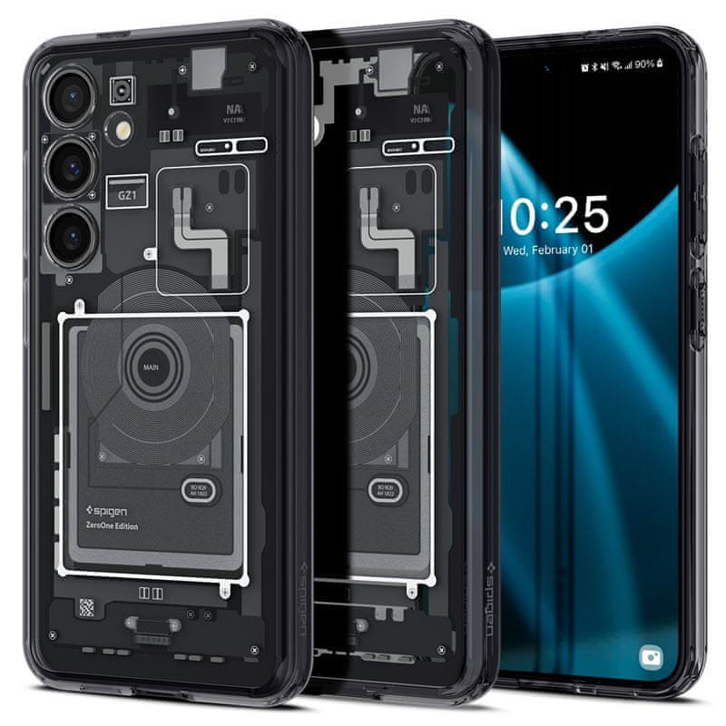 Levně Spigen Ultra Hybrid, zero one - Samsung Galaxy S24 (ACS07350)