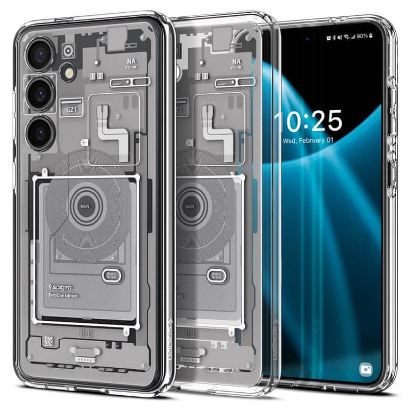 Levně Spigen Ultra Hybrid, zero one white - Samsung Galaxy S24 (ACS07351)