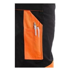 OPP Kalhoty do pasu SIRIUS BRIGHTON, černo-oranžová, vel. 58