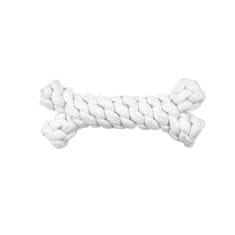 COBBYS PET Kost z lana 15cm hračka pro psy