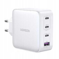 Ugreen Rychlá nabíječka UGREEN GaN 3xUSB C / USB 100W PPS