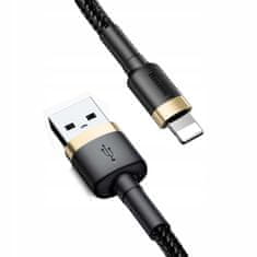 BASEUS Baseus Cafule Cable heavy duty nylonový kabel USB / Lightning QC3.0 2M