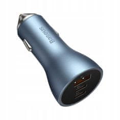 BB-Shop Baseus Golden Contactor nabíječka do auta USB-A + 2x USB-C 65W QC4.0