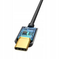 BASEUS Adapter Baseus L54 USB-C na Jack 3,5mm czarny