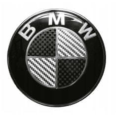 Bmw Emblém s logem BMW na kapotu CARBON 82MM 51148132375