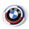 Emblém s logem BMW na kapotu 82MM 813237505 50 JAHRE