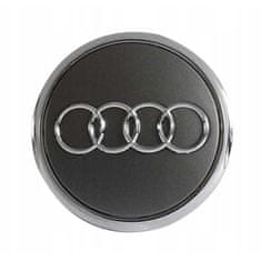 BB-Shop Audi odznaky 69 mm Sada 4 kusů Grafitová barva
