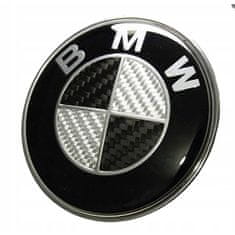Bmw Emblém s logem BMW na kapotu CARBON 82MM 51148132375