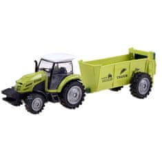 BB-Shop Traktor s přívěsem zemědělské stroje ZA3433
