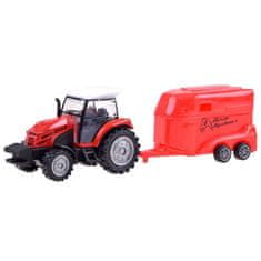 BB-Shop Traktor s přívěsem zemědělské stroje ZA3433