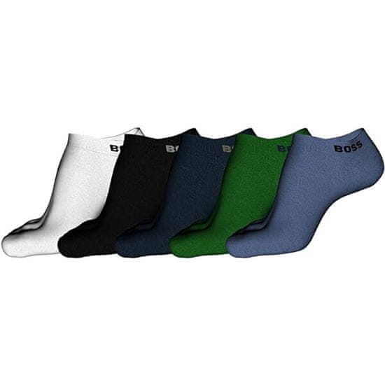Hugo Boss 5 PACK - pánské ponožky BOSS 50478205-968