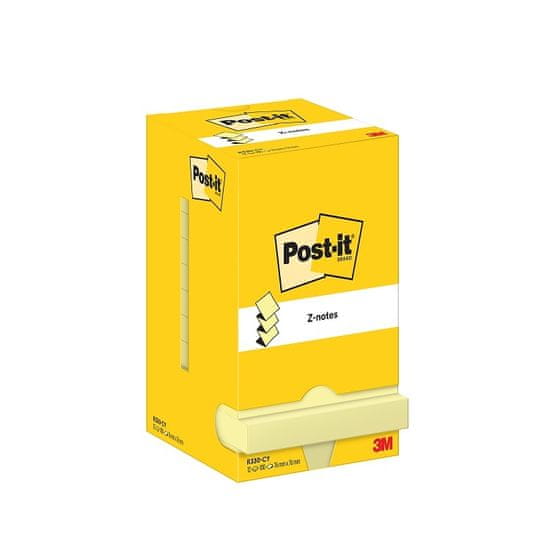 Post-It Lepící bločky Post-it žlutá / 12x 100l / 76 x 76