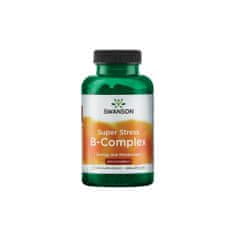 Swanson Swanson super stresový b-komplex s vitamínem C 100 kapslí 3339